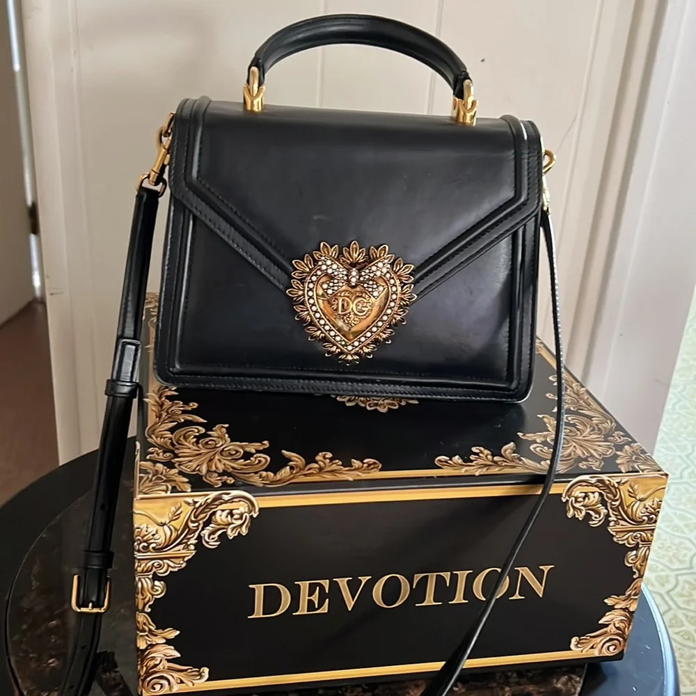 Large calf skin Dolce & Gabbana Devotion Bag - Picture 4 of 4